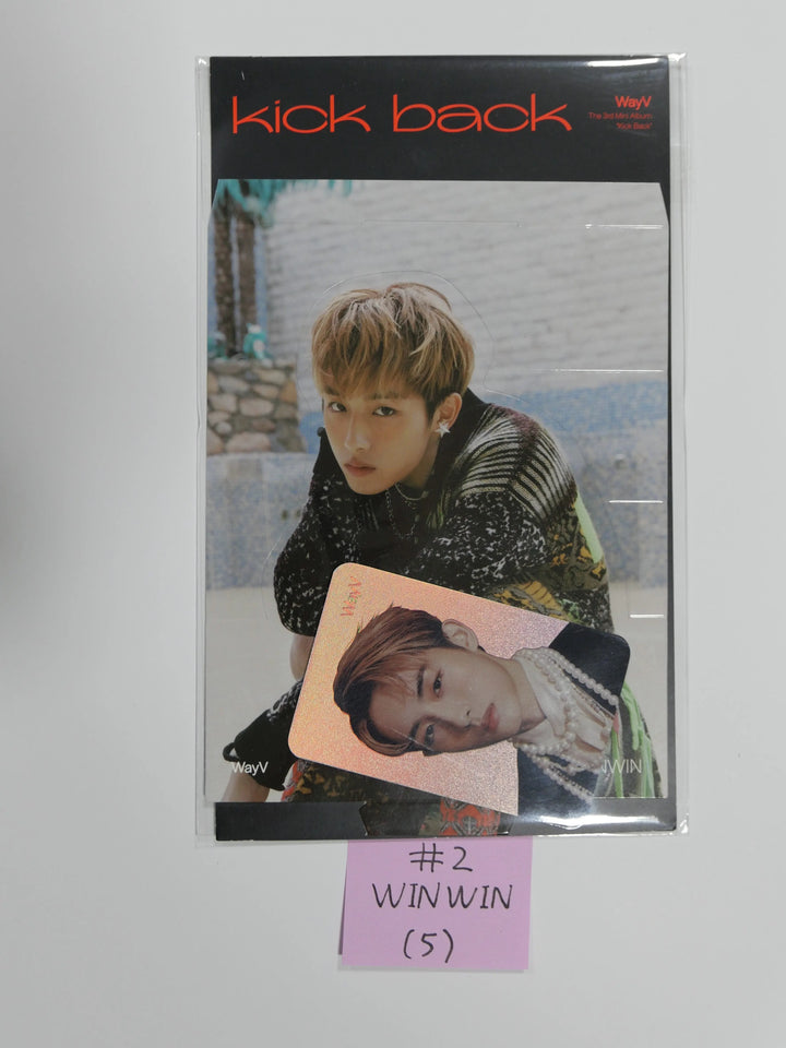 WayV 威神v - KICK BACK OFFICIAL MD HOLOGRAM PHOTO CARD SET - HALLYUSUPERSTORE