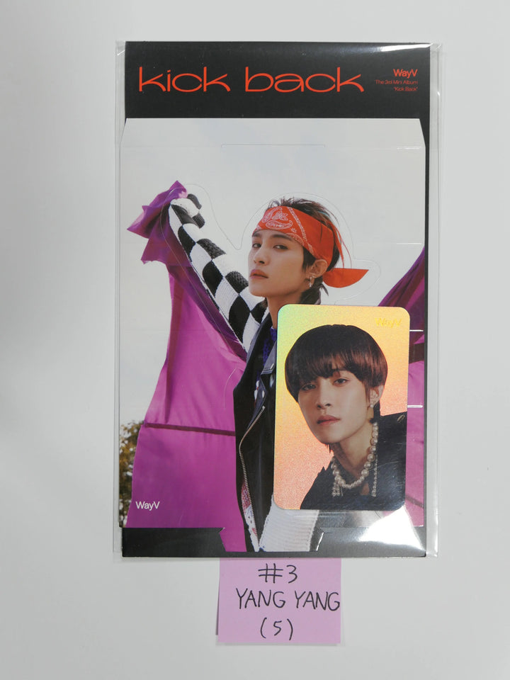WayV 威神v - KICK BACK OFFICIAL MD HOLOGRAM PHOTO CARD SET - HALLYUSUPERSTORE
