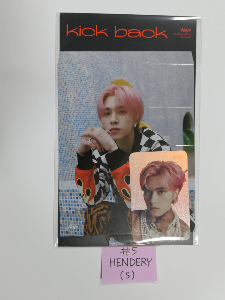 WayV 威神v - KICK BACK OFFICIAL MD HOLOGRAM PHOTO CARD SET - HALLYUSUPERSTORE