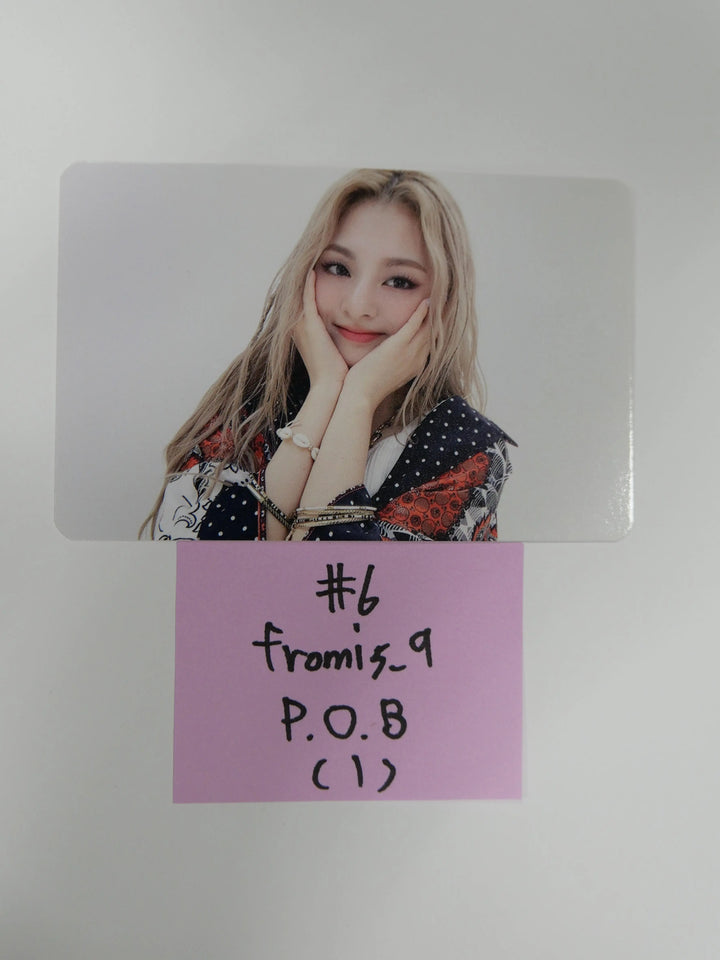 Fromis_9 BROADCAST & P.O.B PHOTOCARD - HALLYUSUPERSTORE