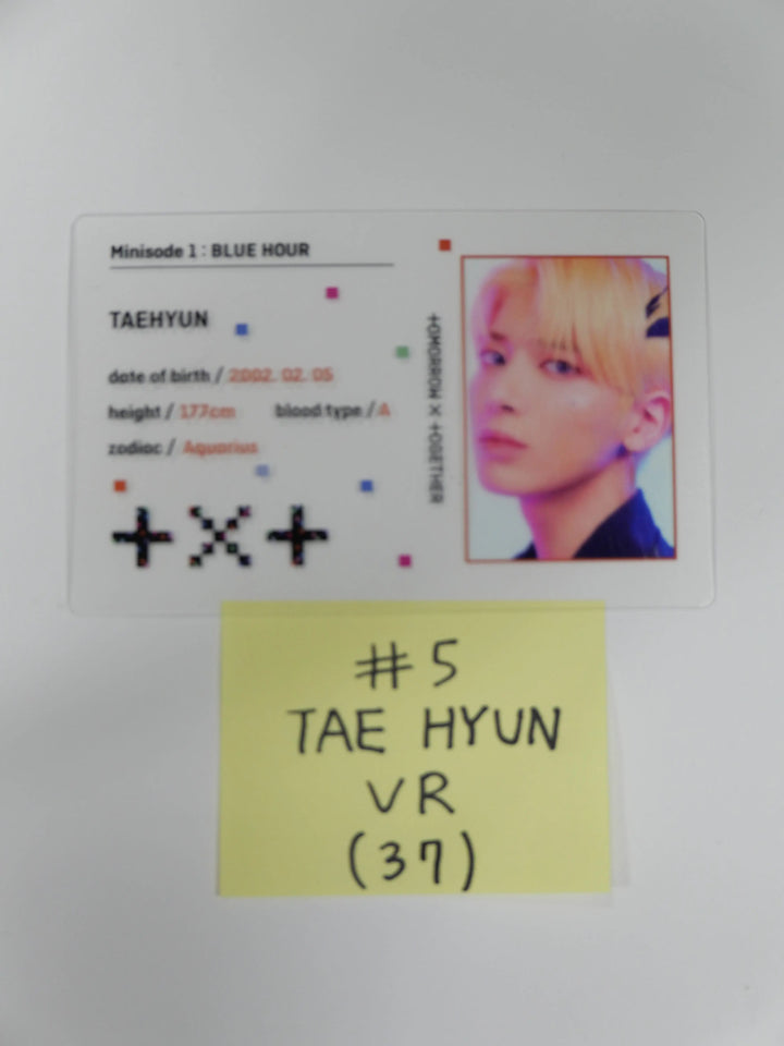 TXT - Tomorrow X Together - 'Blue Hour' Official ( Luckydraw ) PHOTOCARD - HALLYUSUPERSTORE