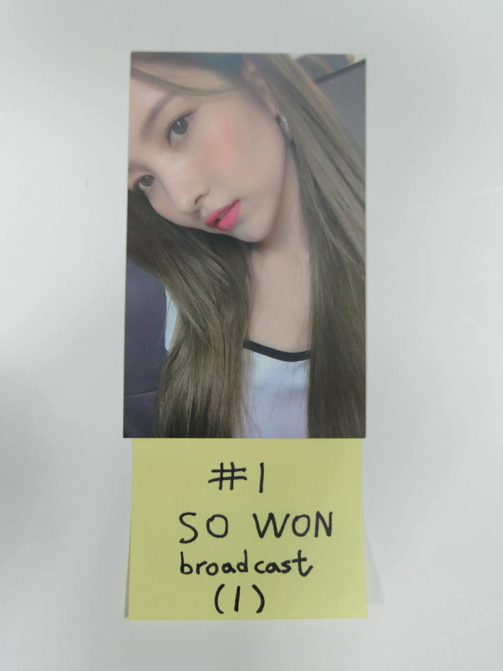 Gfriend Broadcast, Hand Autographed Photocard (OLD) - HALLYUSUPERSTORE