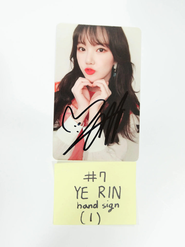 Gfriend Broadcast, Hand Autographed Photocard (OLD) - HALLYUSUPERSTORE