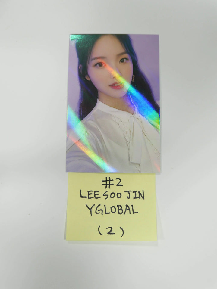 Weeekly "We Play" 3rd mini - Yglobal Pre-order Event Hologram Photocard - HALLYUSUPERSTORE