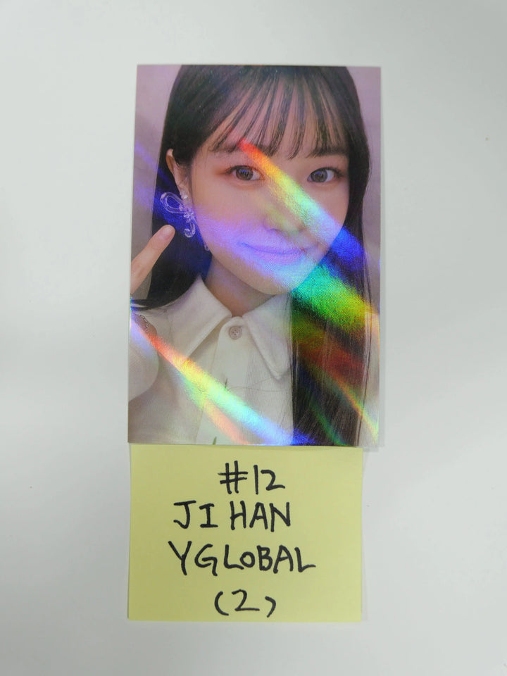 Weeekly "We Play" 3rd mini - Yglobal Pre-order Event Hologram Photocard - HALLYUSUPERSTORE