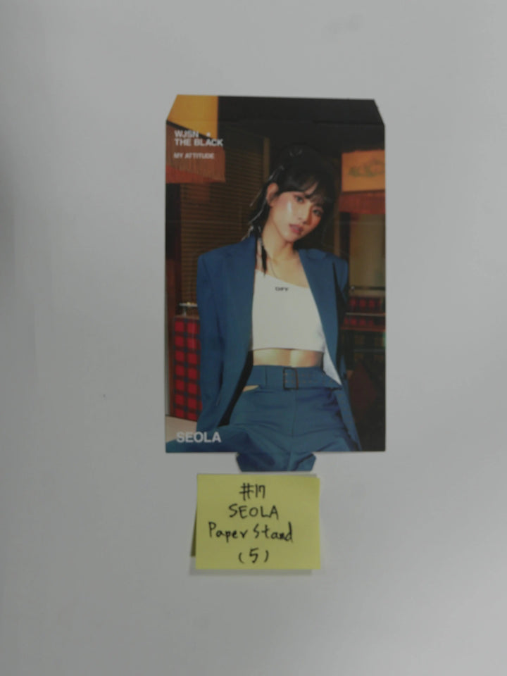 WJSN The Black "My Attitude" - Official Photocard & Book Mark - HALLYUSUPERSTORE