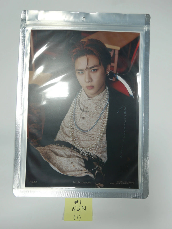 WayV "Kick Back" - OFFICIAL GOODS A4 PHOTO - HALLYUSUPERSTORE