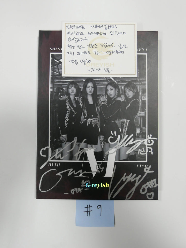 G-REYISH "M" 1st Mini - Hand Autographed(Signed) Album - HALLYUSUPERSTORE