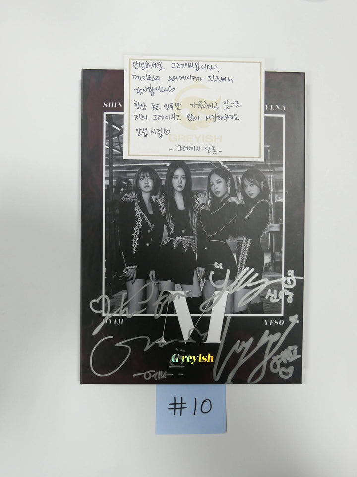 G-REYISH "M" 1st Mini - Hand Autographed(Signed) Album - HALLYUSUPERSTORE