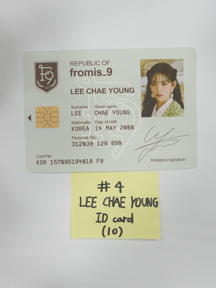 Fromis_9 "9 Way Ticket" - Official Postcard & ID Card (updated 5-26) - HALLYUSUPERSTORE