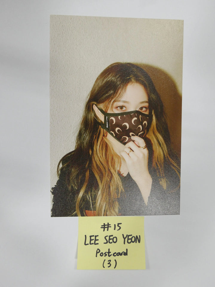 Fromis_9 "9 Way Ticket" - Official Postcard & ID Card (updated 5-26) - HALLYUSUPERSTORE