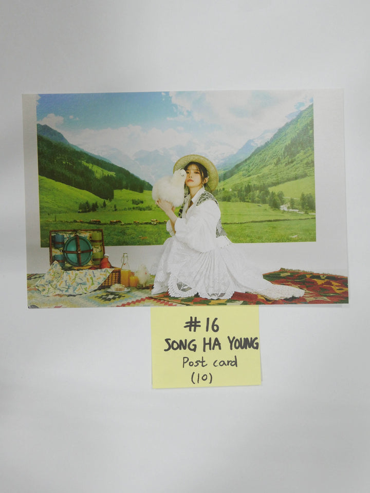 Fromis_9 "9 Way Ticket" - Official Postcard & ID Card (updated 5-26) - HALLYUSUPERSTORE