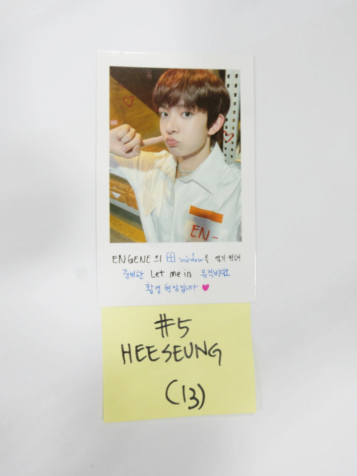 Enhypen En -Connet Official Trading Polaroid Card - HALLYUSUPERSTORE