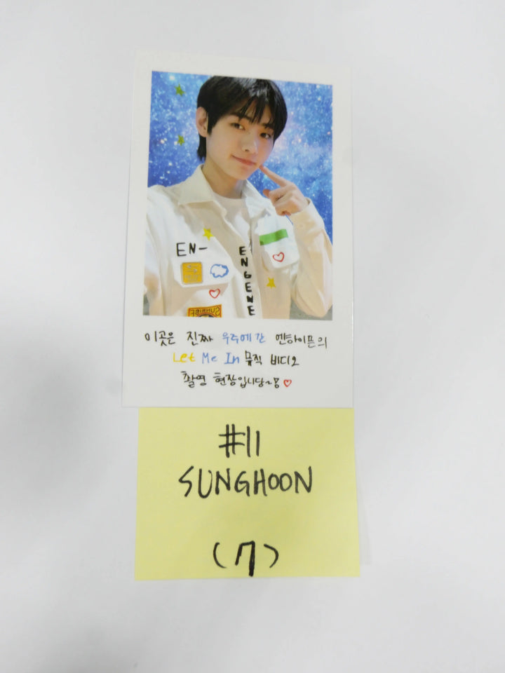 Enhypen En -Connet Official Trading Polaroid Card - HALLYUSUPERSTORE