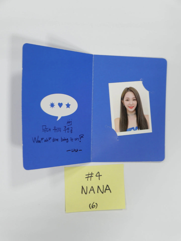 Woo!ah! 'Wish' - Official Photocard ( Nana, Wooyeon, Lucy ) - HALLYUSUPERSTORE