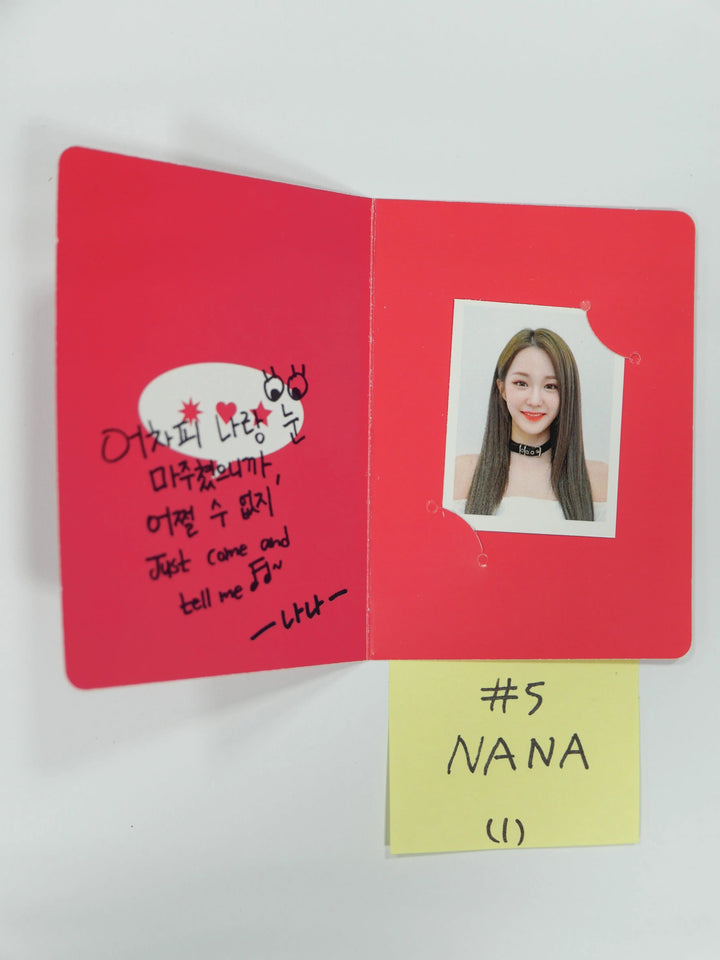 Woo!ah! 'Wish' - Official Photocard ( Nana, Wooyeon, Lucy ) - HALLYUSUPERSTORE