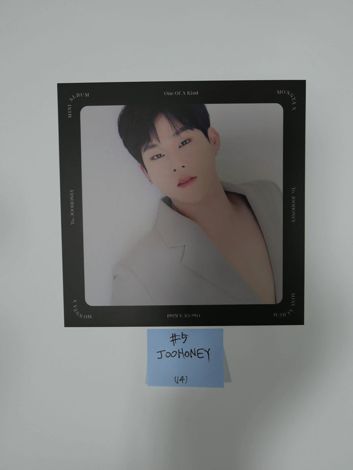 Monsta X 'One Of A Kind' - Folded Poster & Message Card - HALLYUSUPERSTORE