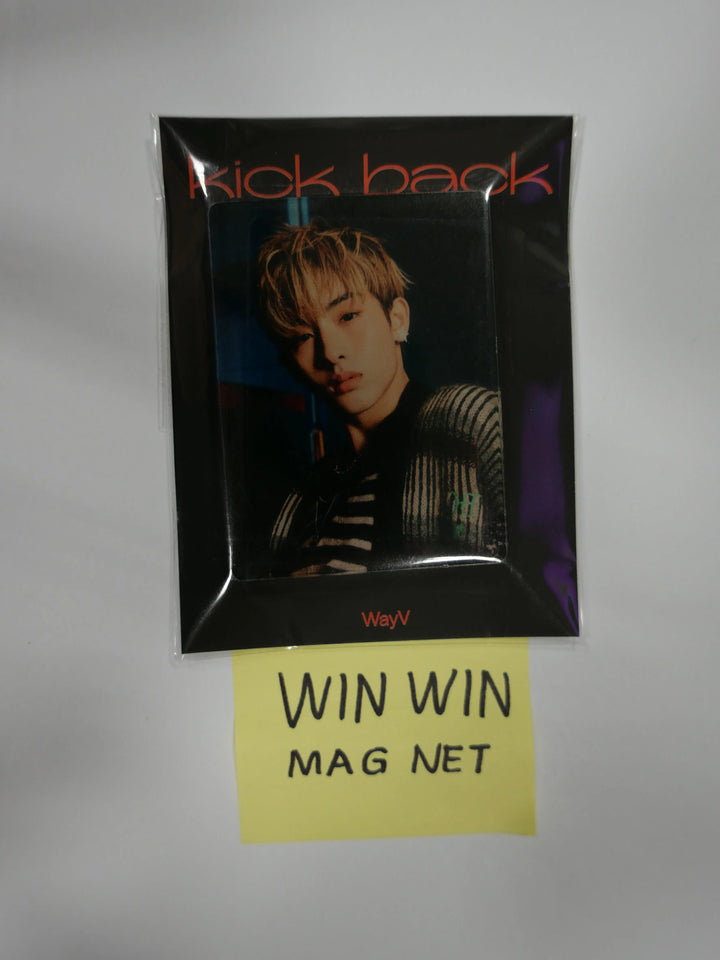 WayV 假日- KICK BACK Photo Magnet + Photo Holder & Key Ring - HALLYUSUPERSTORE