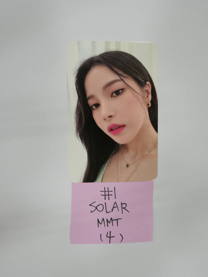 Mamamoo 'WAW' -MMT Fan Sign Event Photocard - HALLYUSUPERSTORE