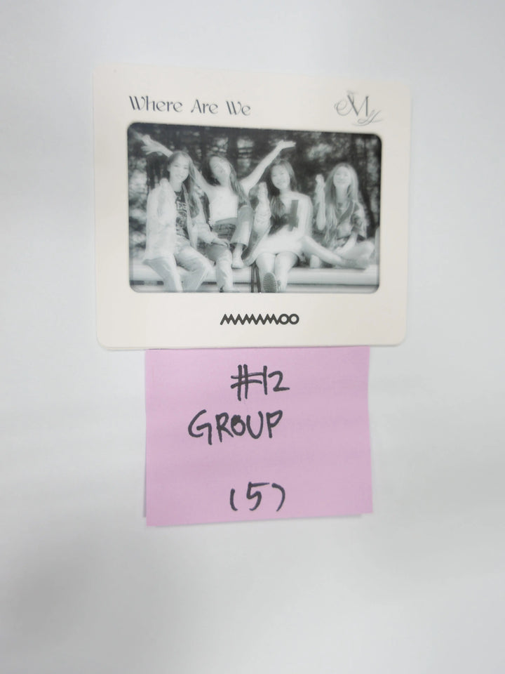 Mamamoo 'WAW' - Official Photocard - HALLYUSUPERSTORE