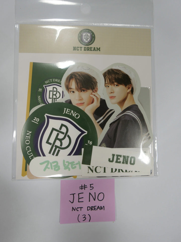 NCT Dream, NCT 127, Wayv "BACK TO SCHOOL " - Luggage Sticker+Photo Card - HALLYUSUPERSTORE