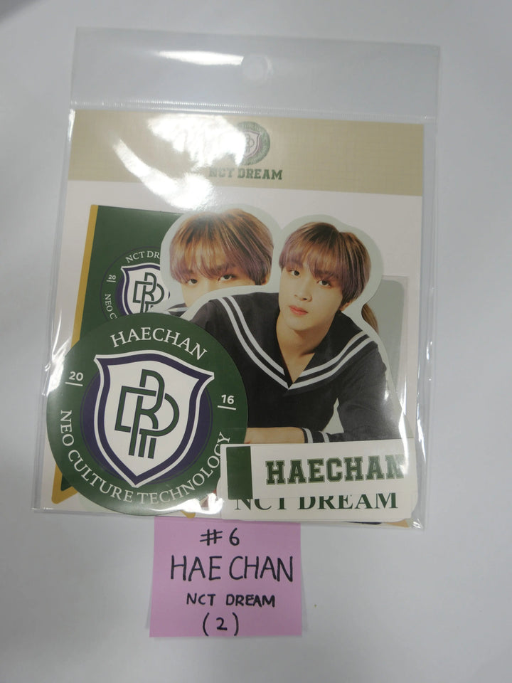 NCT Dream, NCT 127, Wayv "BACK TO SCHOOL " - Luggage Sticker+Photo Card - HALLYUSUPERSTORE