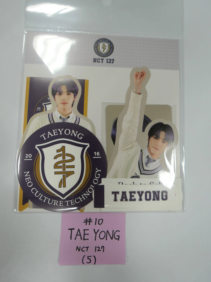 NCT Dream, NCT 127, Wayv "BACK TO SCHOOL " - Luggage Sticker+Photo Card - HALLYUSUPERSTORE