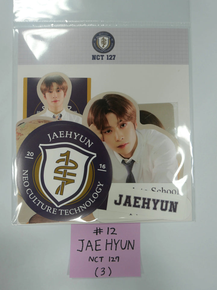 NCT Dream, NCT 127, Wayv "BACK TO SCHOOL " - Luggage Sticker+Photo Card - HALLYUSUPERSTORE