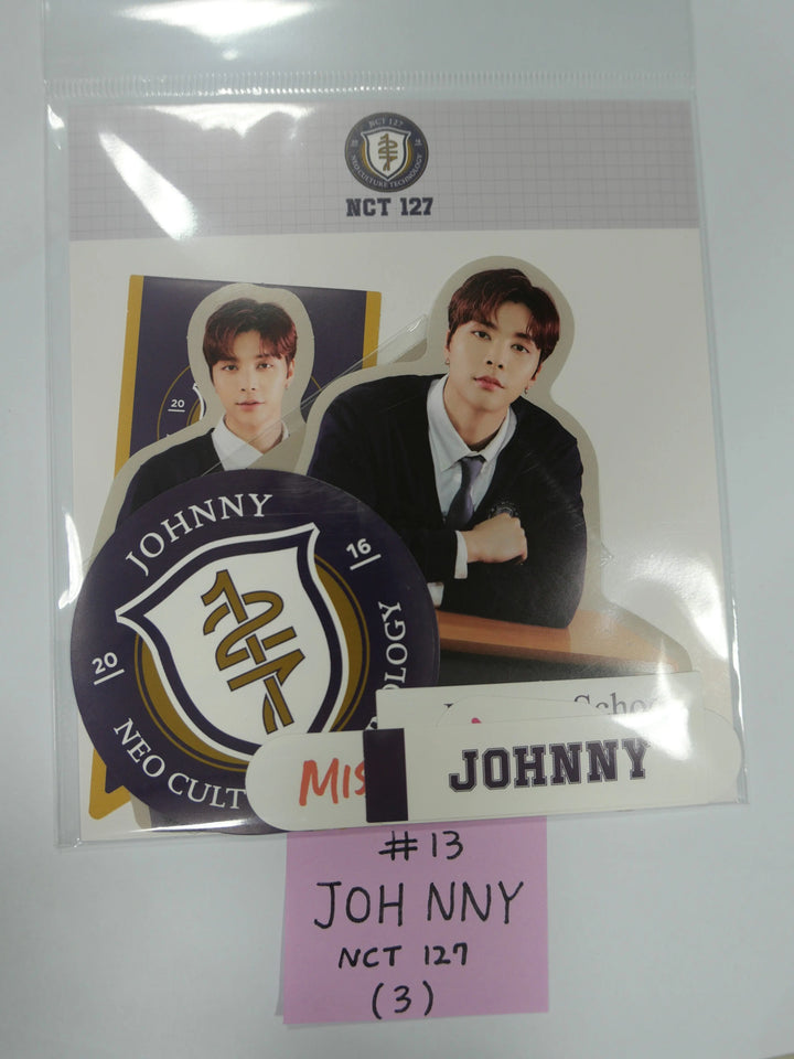 NCT Dream, NCT 127, Wayv "BACK TO SCHOOL " - Luggage Sticker+Photo Card - HALLYUSUPERSTORE