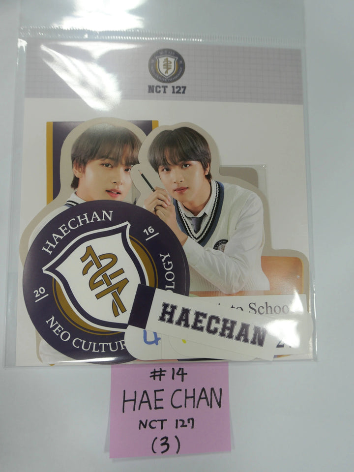 NCT Dream, NCT 127, Wayv "BACK TO SCHOOL " - Luggage Sticker+Photo Card - HALLYUSUPERSTORE