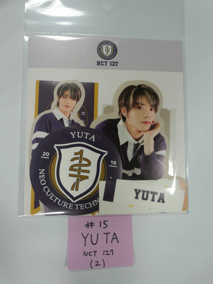 NCT Dream, NCT 127, Wayv "BACK TO SCHOOL " - Luggage Sticker+Photo Card - HALLYUSUPERSTORE