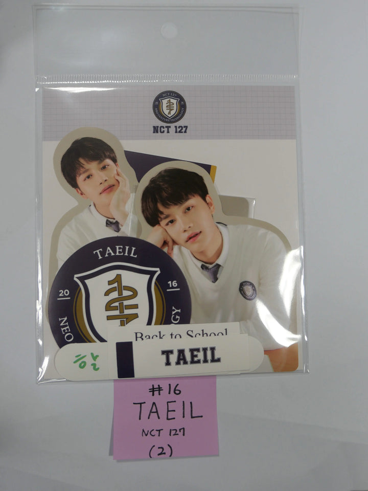 NCT Dream, NCT 127, Wayv "BACK TO SCHOOL " - Luggage Sticker+Photo Card - HALLYUSUPERSTORE