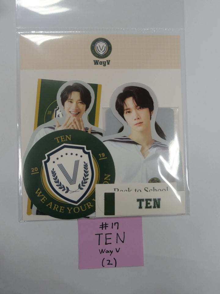 NCT Dream, NCT 127, Wayv "BACK TO SCHOOL " - Luggage Sticker+Photo Card - HALLYUSUPERSTORE