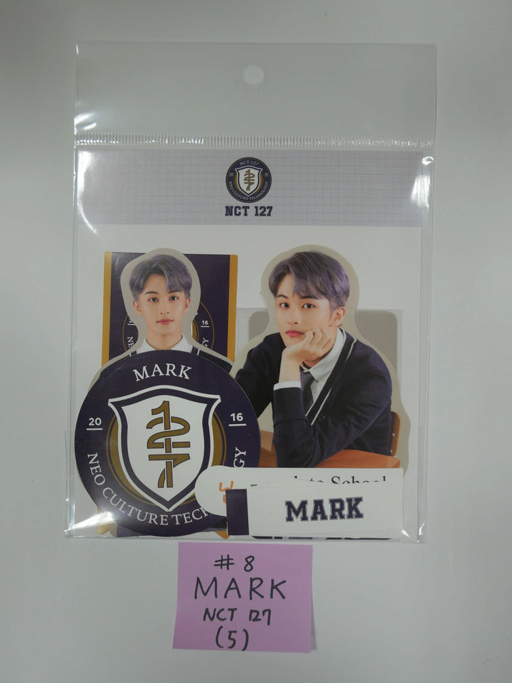 NCT Dream, NCT 127, Wayv "BACK TO SCHOOL " - Luggage Sticker+Photo Card - HALLYUSUPERSTORE