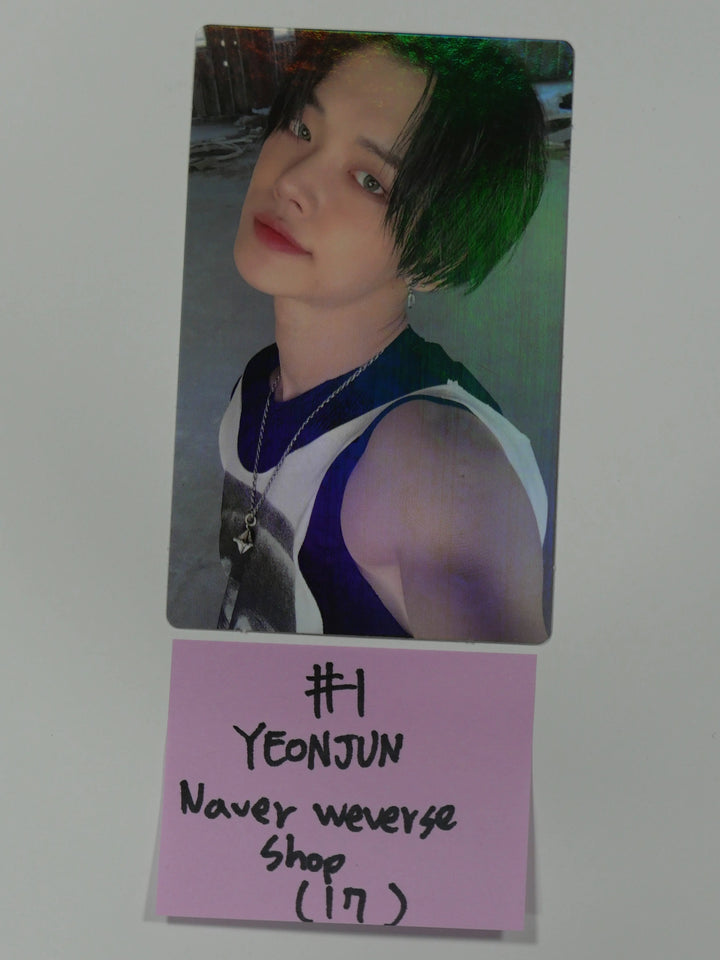 TXT 'Chaos Chapter: Freeze' - Naver Weverse Shop Hologram Photocard - HALLYUSUPERSTORE