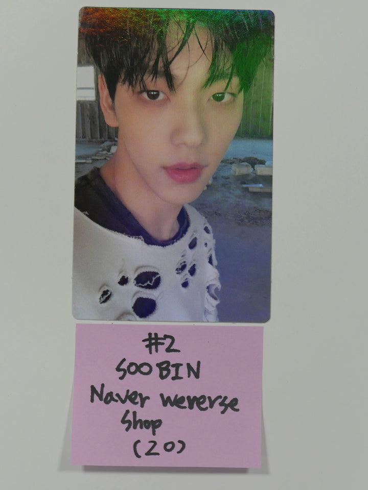 TXT 'Chaos Chapter: Freeze' - Naver Weverse Shop Hologram Photocard - HALLYUSUPERSTORE