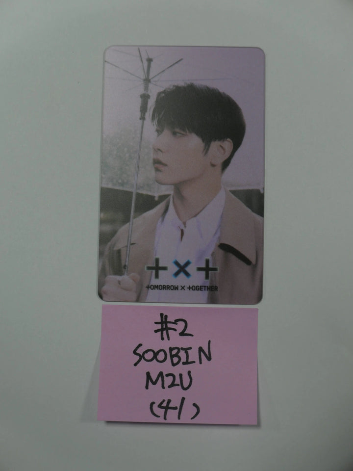 TXT 'Chaos Chapter: Freeze' - Lucky Draw Round 2 Plastic Transparent Photo Card (SoundWave, M2U, Powerstation) - HALLYUSUPERSTORE