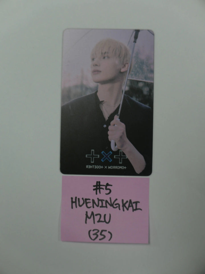 TXT 'Chaos Chapter: Freeze' - Lucky Draw Round 2 Plastic Transparent Photo Card (SoundWave, M2U, Powerstation) - HALLYUSUPERSTORE