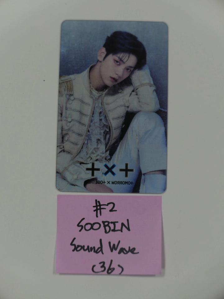 TXT 'Chaos Chapter: Freeze' - Lucky Draw Round 2 Plastic Transparent Photo Card (SoundWave, M2U, Powerstation) - HALLYUSUPERSTORE