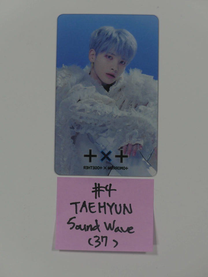 TXT 'Chaos Chapter: Freeze' - Lucky Draw Round 2 Plastic Transparent Photo Card (SoundWave, M2U, Powerstation) - HALLYUSUPERSTORE