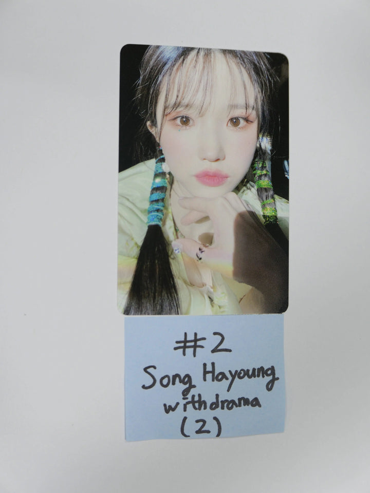 Fromis_9 "9 Way Ticket" -WithDrama Fan Sign Event Photocard - HALLYUSUPERSTORE