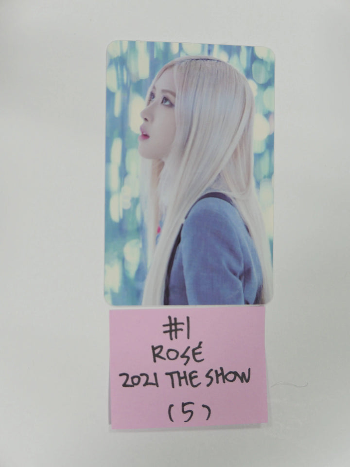Blackpink "The Show" LIVE - Official Photocard - HALLYUSUPERSTORE