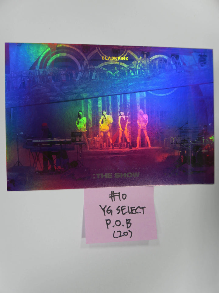 Blackpink "The Show" LIVE - Official Photocard - HALLYUSUPERSTORE