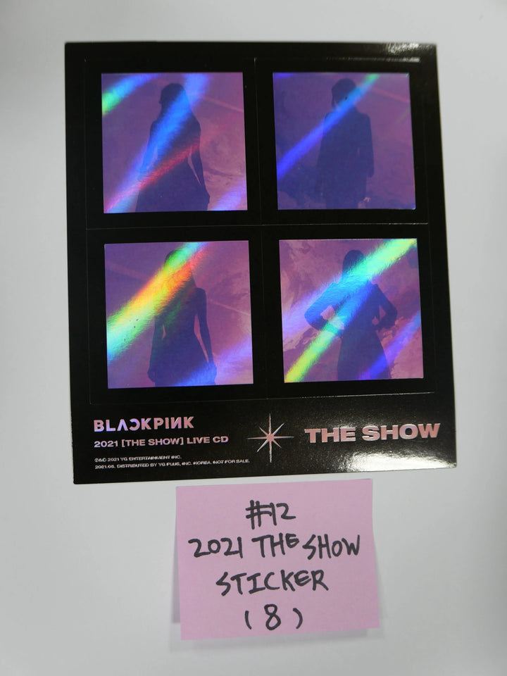Blackpink "The Show" LIVE - Official Photocard - HALLYUSUPERSTORE