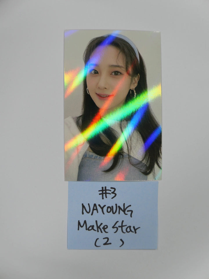 Lightsum 'Vanilla' - Makestar Hologram Photocard - HALLYUSUPERSTORE