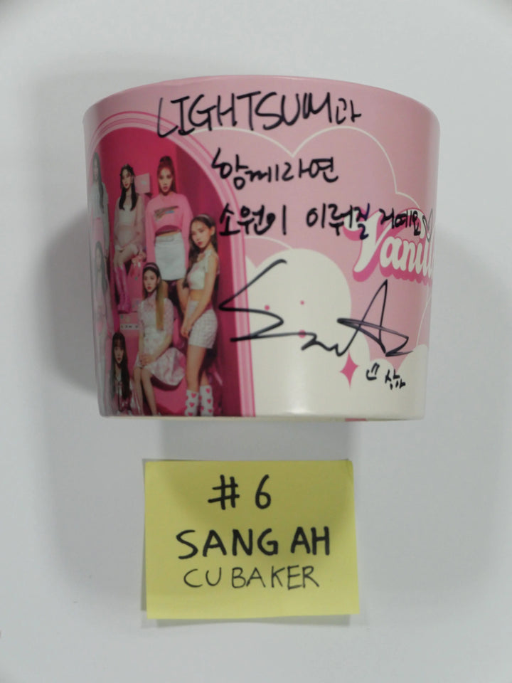 Lightsum - CUBAKER Event Hand Autograpted Cup Holder & Photocard - HALLYUSUPERSTORE