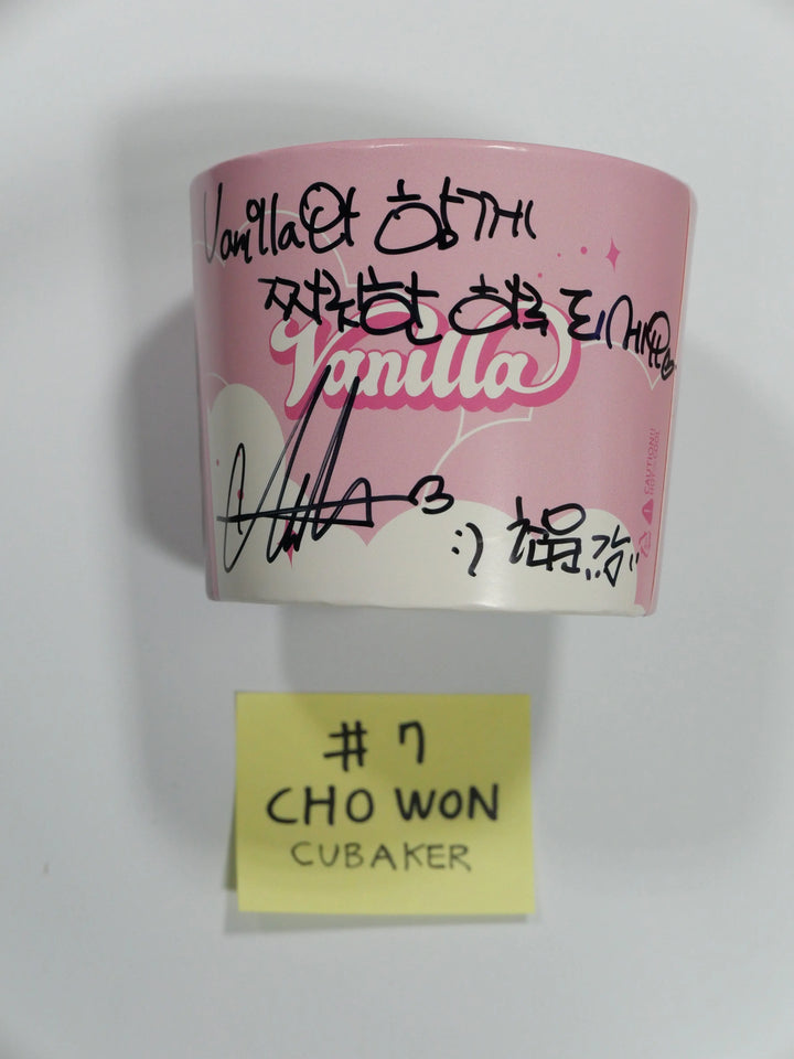 Lightsum - CUBAKER Event Hand Autograpted Cup Holder & Photocard - HALLYUSUPERSTORE