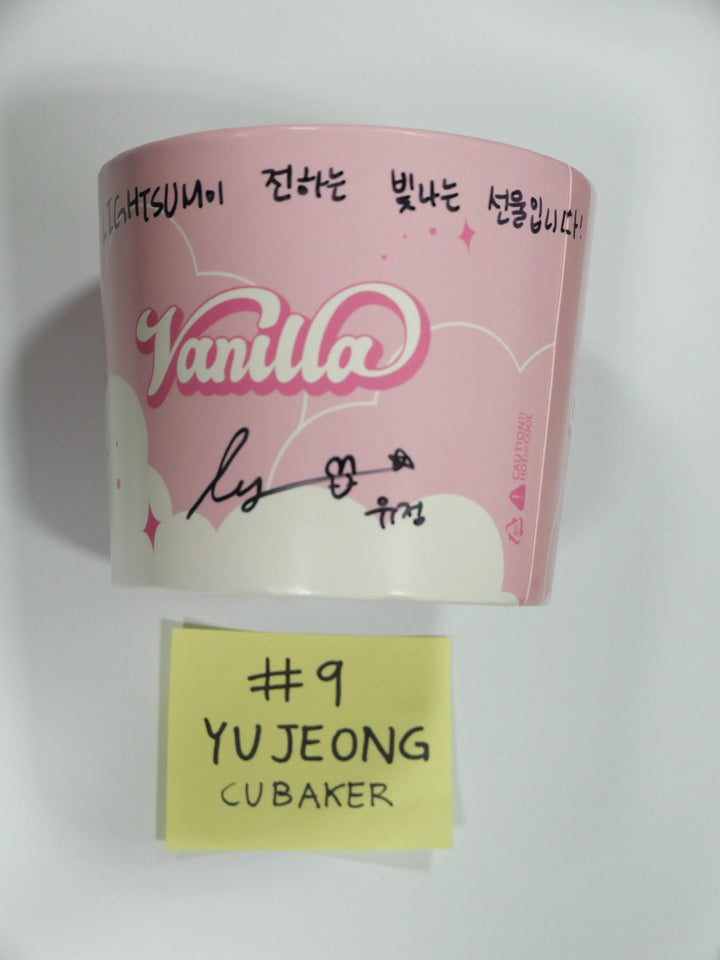 Lightsum - CUBAKER Event Hand Autograpted Cup Holder & Photocard - HALLYUSUPERSTORE