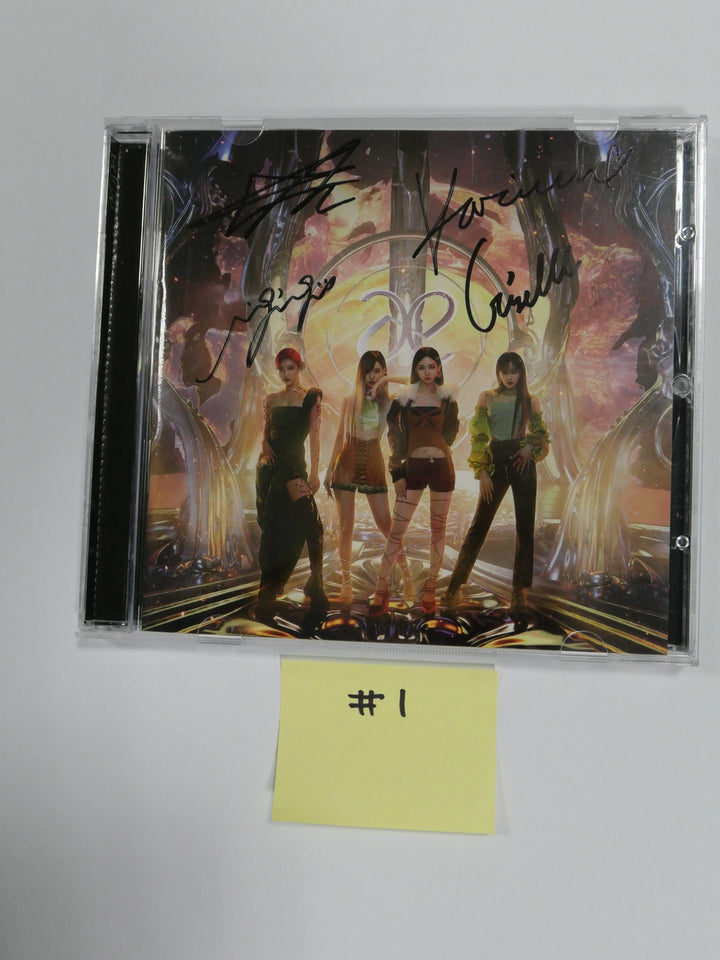 aespa 'Next Level' - Hand Autographed (Signed) Digital Single - HALLYUSUPERSTORE