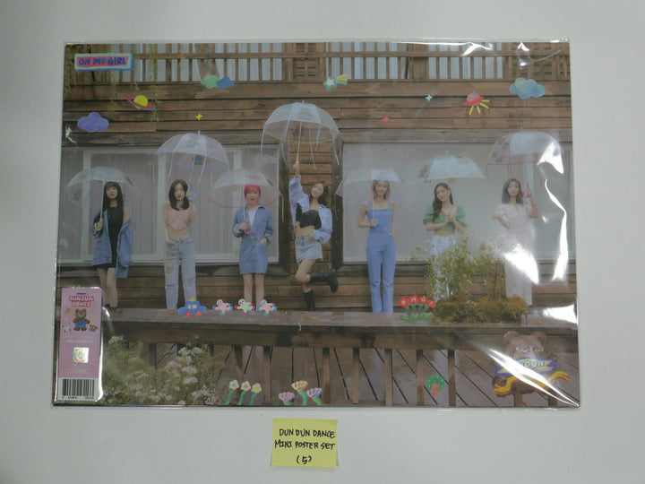 Oh My Girl 'Dun Dun Dance' - Keyring, Mini Poster Set & Polaroid Set - HALLYUSUPERSTORE